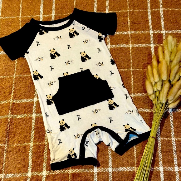 Kyte Baby Zen snap shorty romper, size 12-18m - Picture 1 of 1
